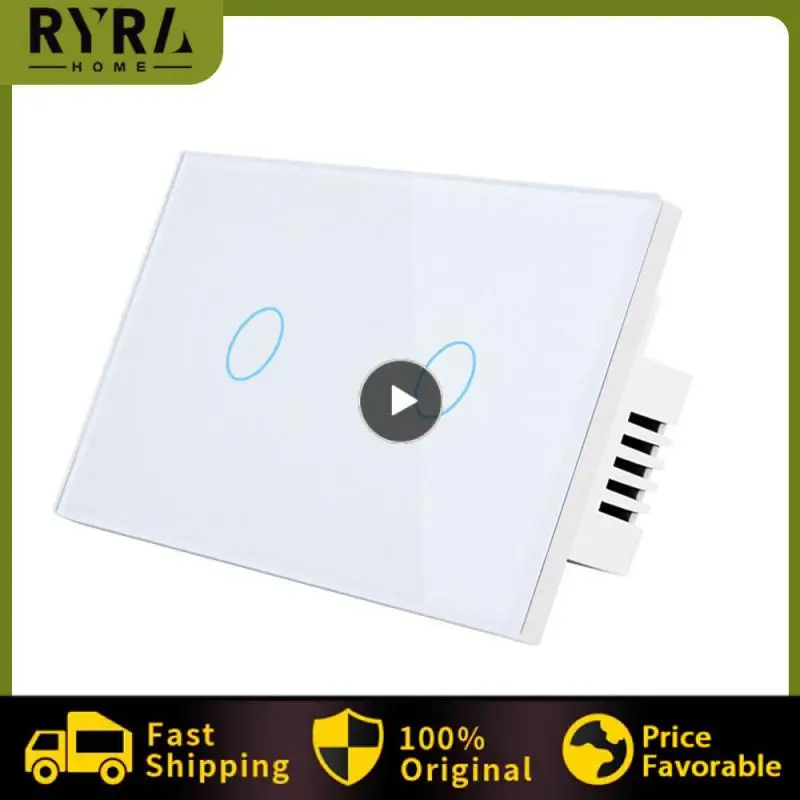 

2/4/6PCS 2000w Smart Switch Convenient Control Bluetooth-compatible Save Energy Easy To Install Touch Switch Home Automation