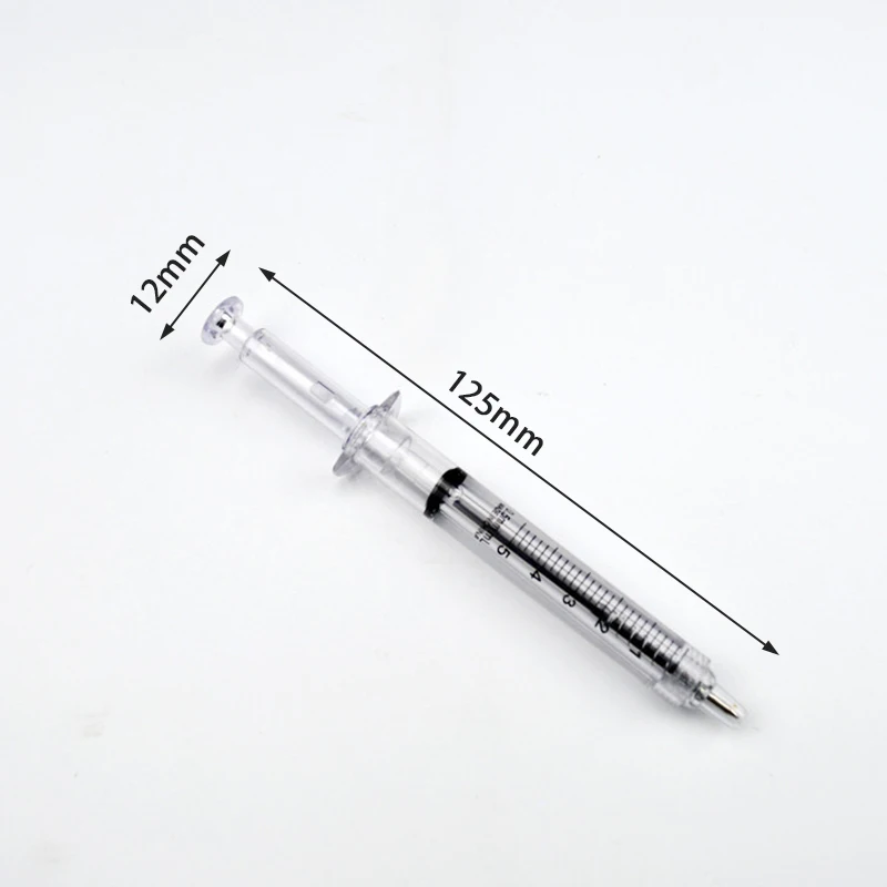 5 шт./лот шариковая ручка пластиковые шприцы ручки подарки для учителей бумажная