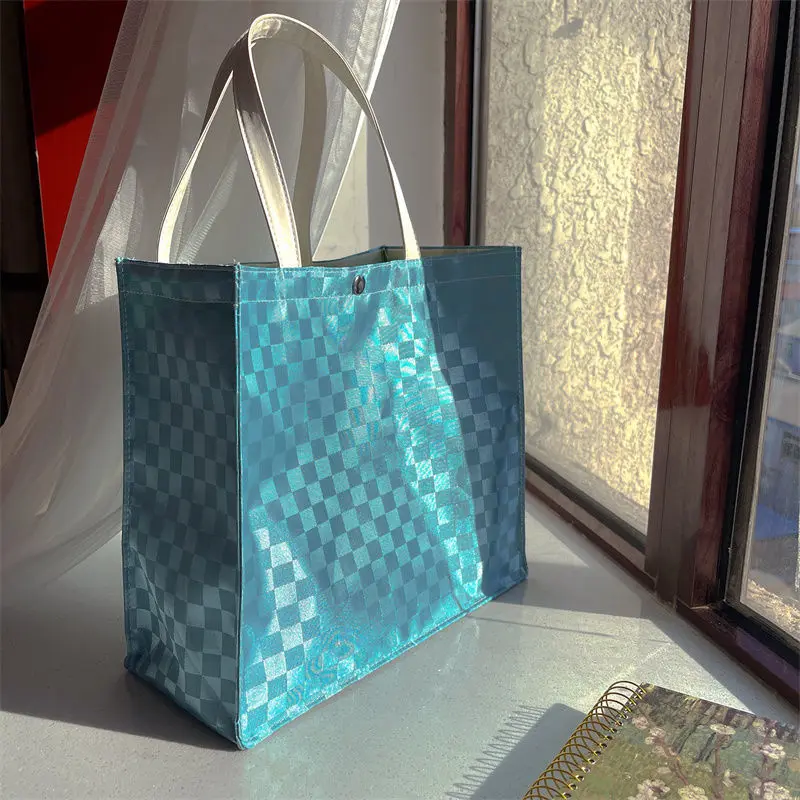 

Many colors new large capacity tote bag class commuter portable receive package
