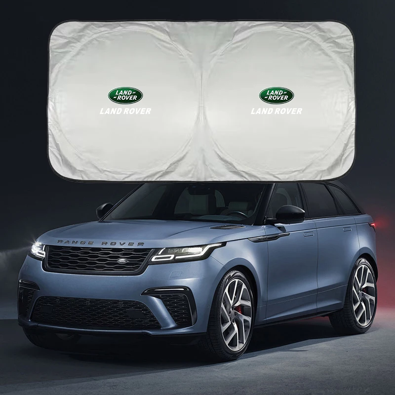 Солнцезащитный козырек для автомобиля складной на лобовое стекло Land Rover Range Evoque
