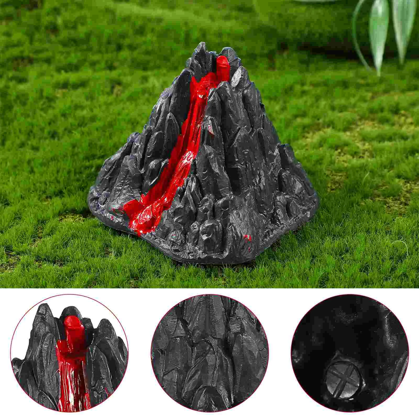 10 шт. модели вулкана игрушки для детей украшения имитация торта дети