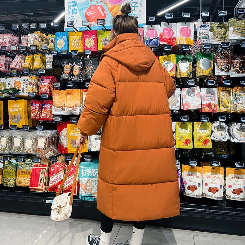 Рисунок 2 - Длинная зимняя хлопковая куртка до колен