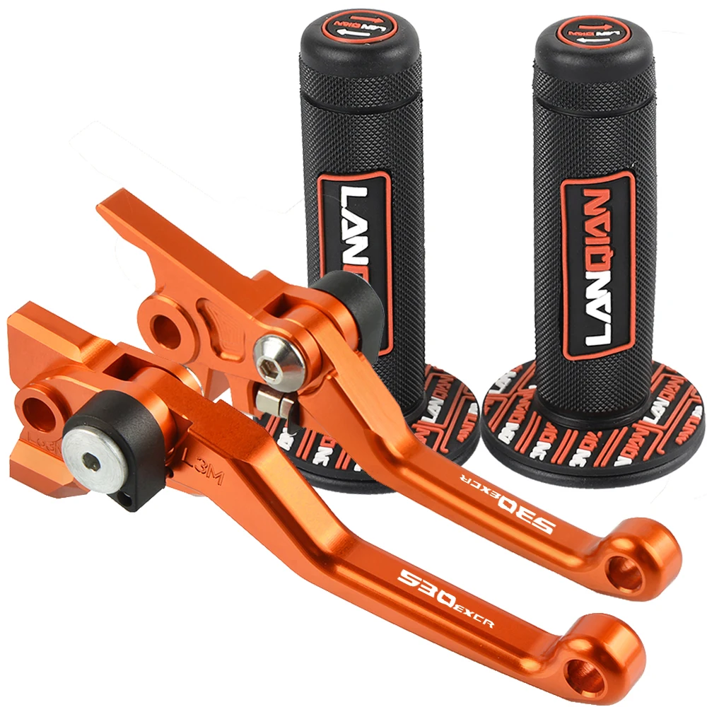 

525 EXCR 525-EXCR For 525EXCR 2007 Dirt bike Brake Clutch Lever Handles Hand Grip 525excr 525 excr 525-excr motorcycle accessory