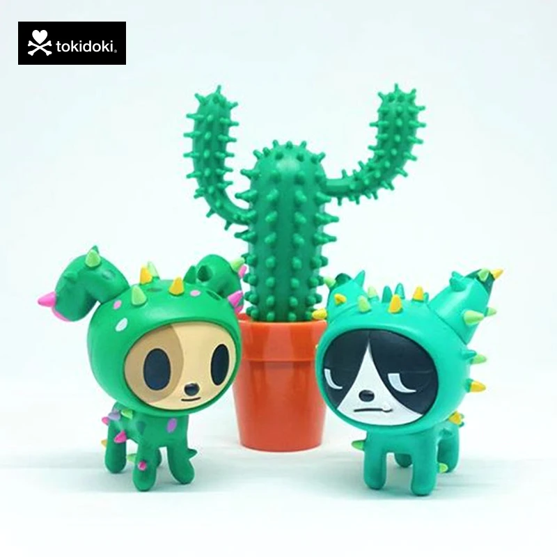 

Tokidoki семья кактусов, единорог, Хоппи, Диего луна, нотте, черный, арахис, скоростной Роджер, милое украшение, подарки для девушек