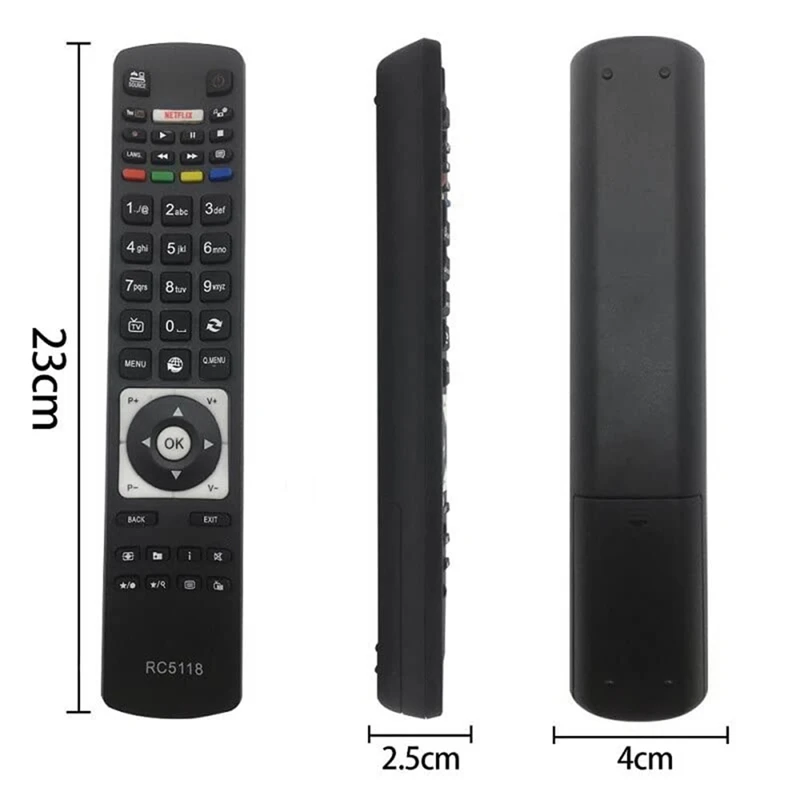 Пульт дистанционного управления RC5118 для Hitachi 22HBD06U 24HE1510-W 32HB1S66I 32HE1510-B 32HYJ46U 40HBD06U