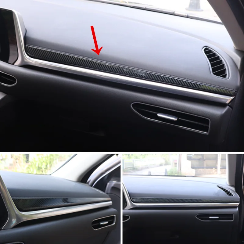 

Stainless Steel Co-pilot Dashboard Stripe Cover For Hyundai Sonata