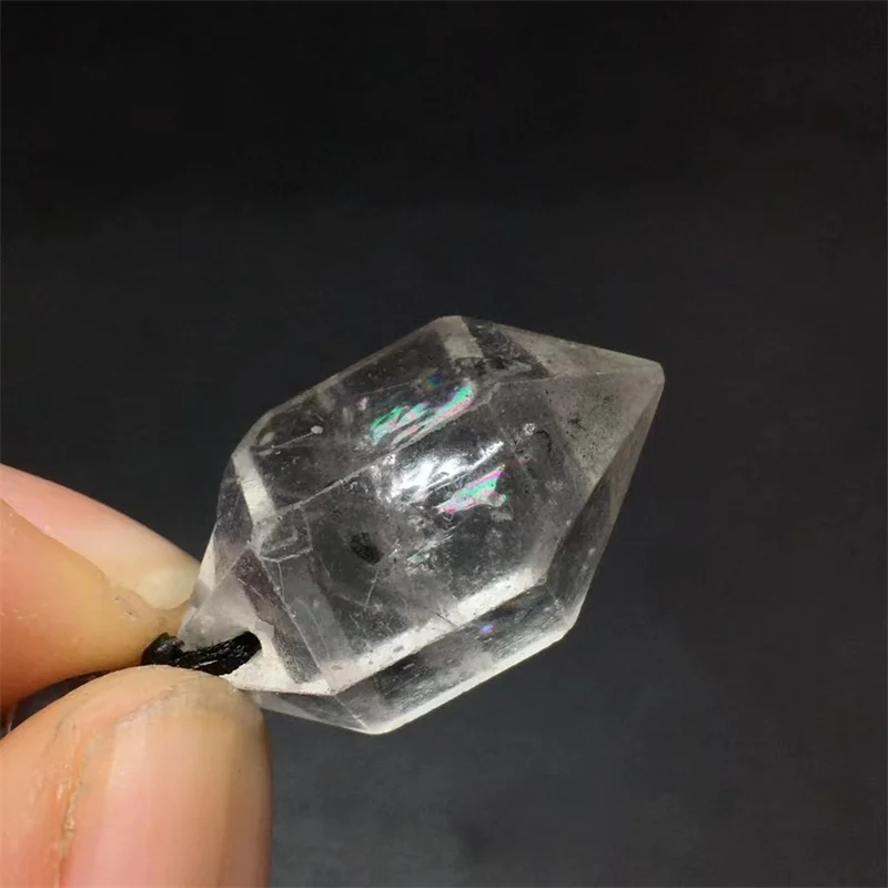 Натуральные алмазные подвески Herkimer ювелирные изделия ожерелье сделай сам