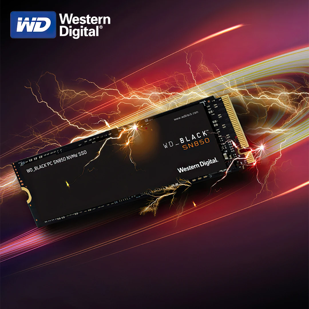 Встроенный твердотельный накопитель Western Digital WD_BLACK SN850 1 ТБ Φ M.2 2280 PCIe 4 0 Gen4