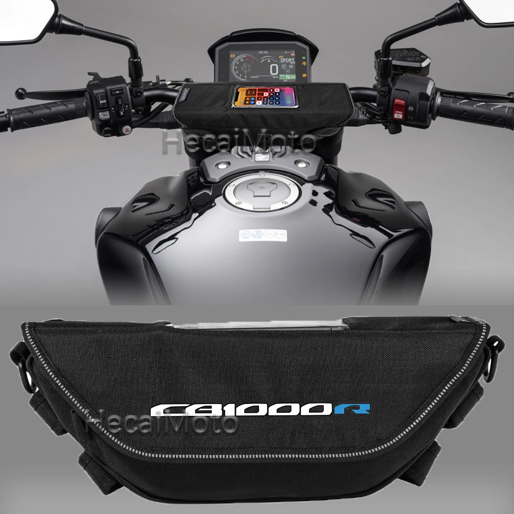 

Motorcycle accessory Waterproof And Dustproof Handlebar Storage Bag navigation bag For Honda CB1000R CB 1000R CB1000 R