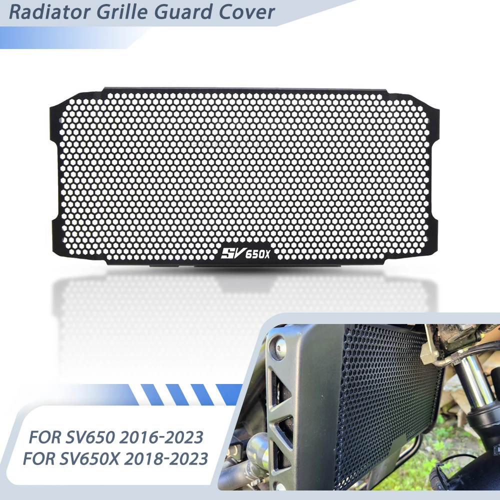 

SV 650 SV 650X Motorcycle Accessories Radiator Grille Guard Cover For Suzuki SV650 2016 2017-2023 SV650X 2018 2019 2020-2023