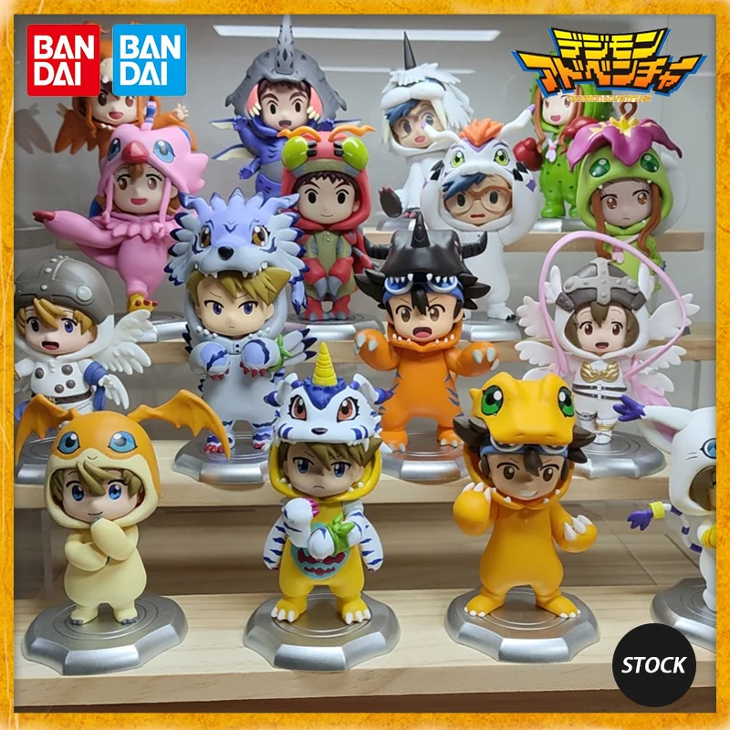 

В наличии Bandai Digimon Приключения серии глухая коробка игрушка кукла симпатичная кавайная Аниме Фигурка Agumon Gabumon Patamon Tailmon детский день