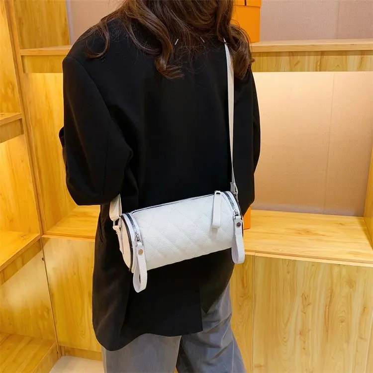 

2022 New Fashion Ladies Round Bucket Shoulder Bag Ladies Messenger Bag