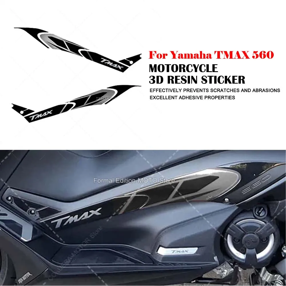 Для Yamaha TMAX 560 2022 3D комплект защитных наклеек из эпоксидной смолы