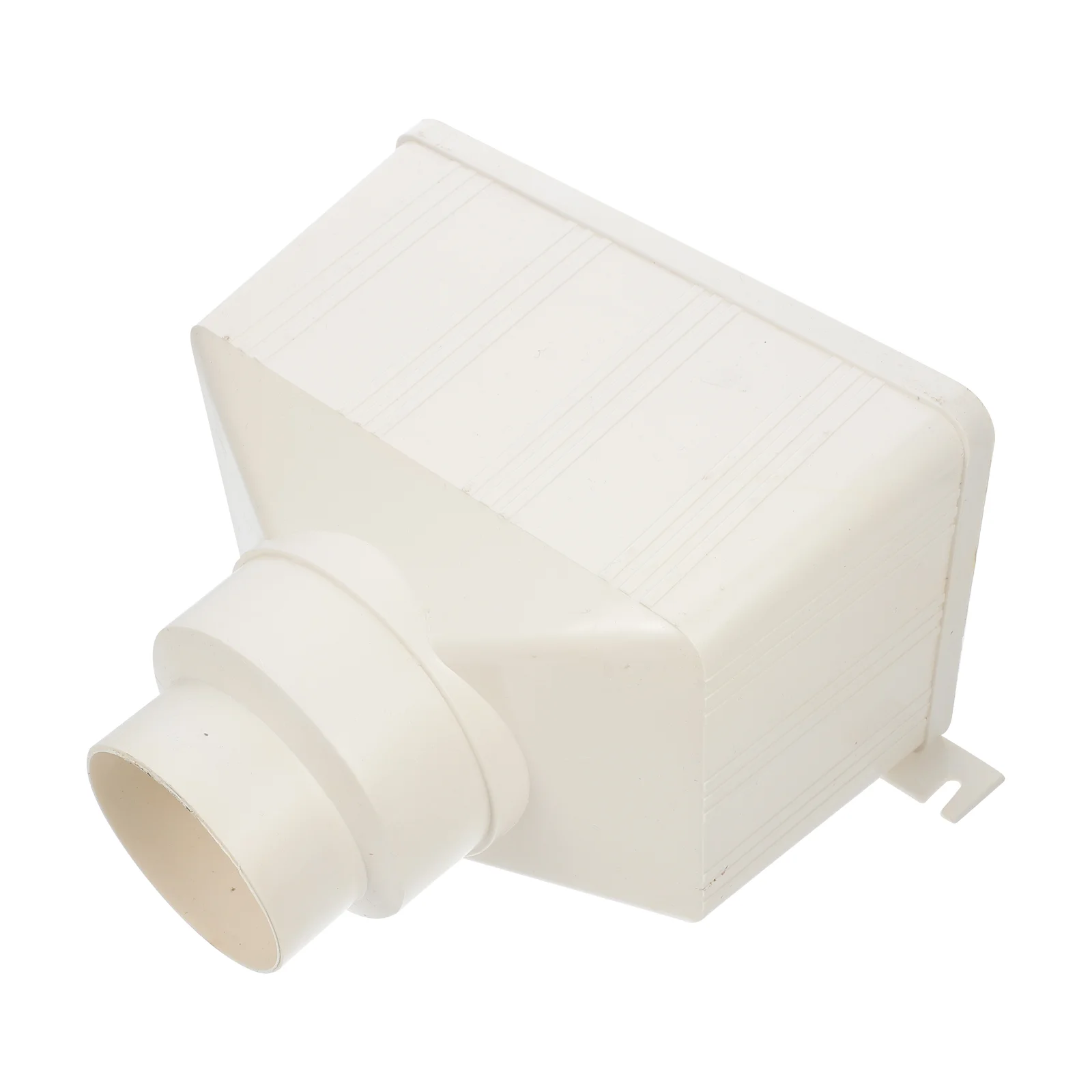 

Adaptador Universal Collecting Bucket Outdoor Downpipe Gutter Downspout Connector 26.5X21CM Rainwater Drainage White Pvc