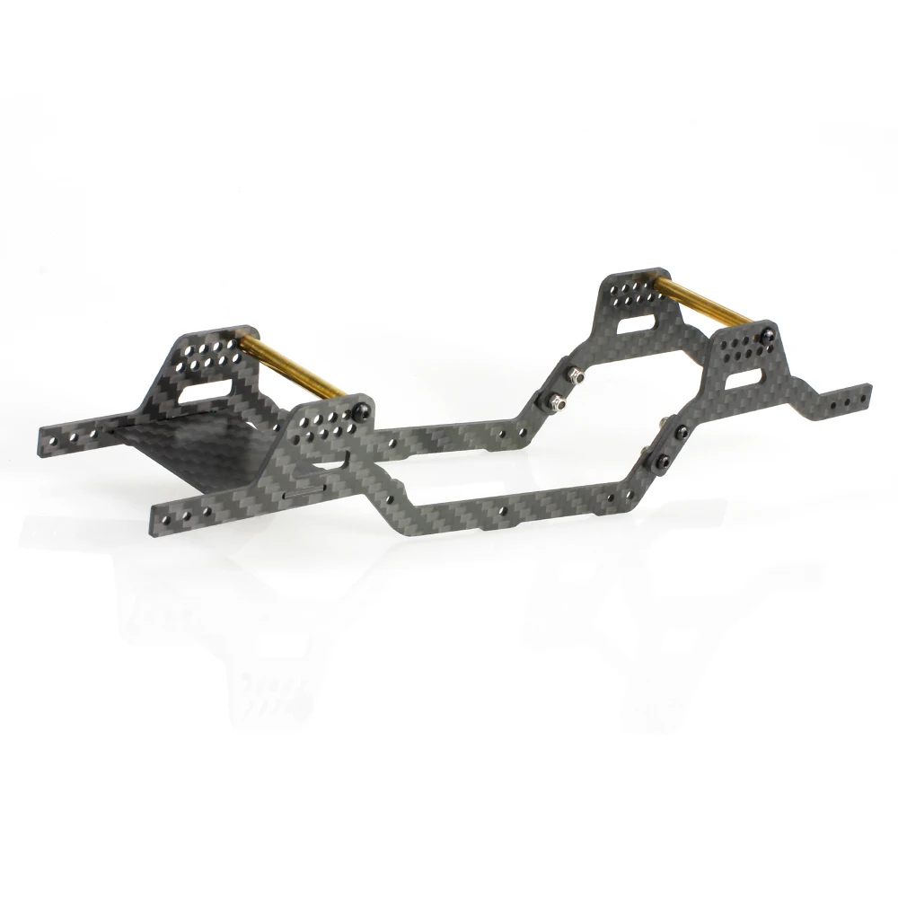 

TRX4M LCG Carbon Fiber Chassis Kit Frame Girder Rail for TRX4M 1/18 RC Crawler Car Upgrade Parts Accessories