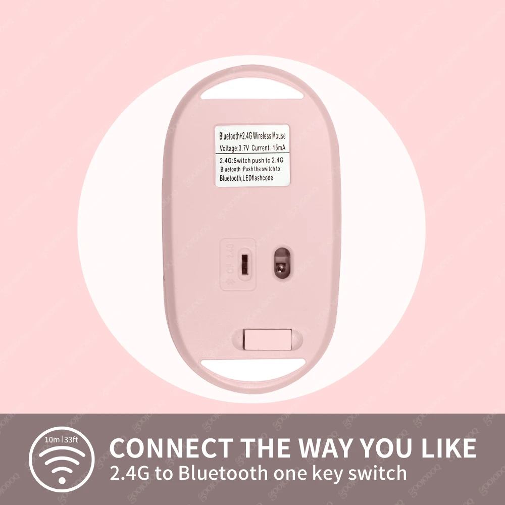 Беспроводная Bluetooth мышь игровая для Macbook Ipad Ноутбук планшет перезаряжаемая