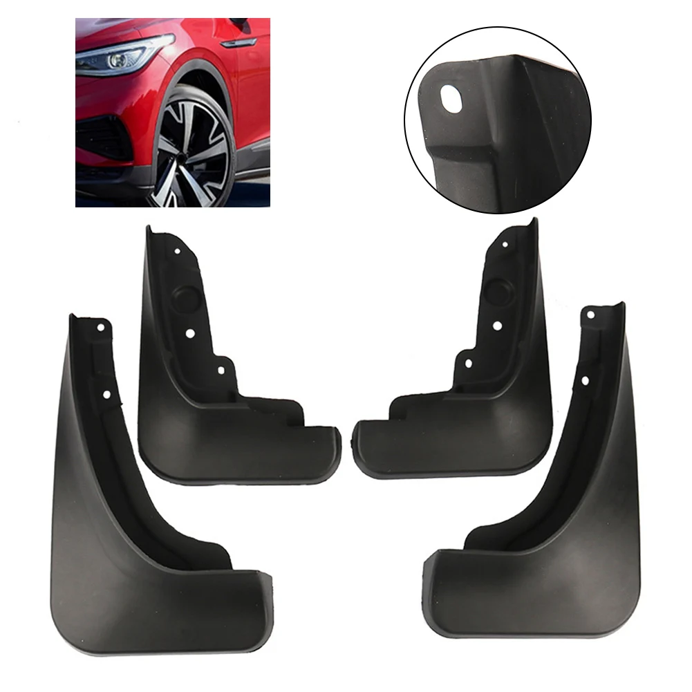 

4Pcs Car Mud Flaps For ID.4 CROZZ 2021 Flexible Plastic Mudguard Splash Guards Fender Wheel Fenders Splash Flap Wheel Arch Pads