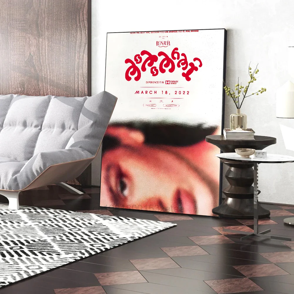 Singer R-ROSALIA Poster Paper Print Home Living Room Bedroom Entrance Bar Cafe Art Painting Decoration