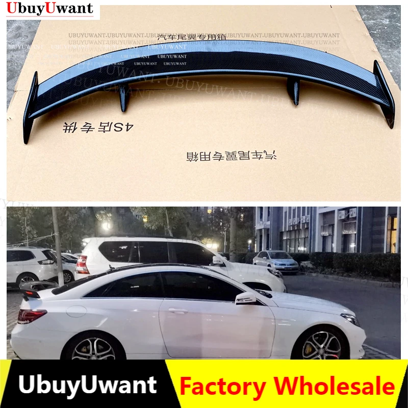 

Задний спойлер из углеродного волокна для Mercedes-Benz W207 E-Class Coupe E200 2010 2011 2012 2013 2014 2015 2016