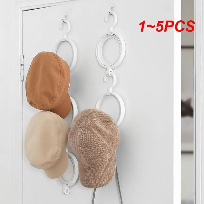 

1~5PCS Storage Hook Compact Space-saving Convenient Durable Versatile Vertical Clothes Storage Hook