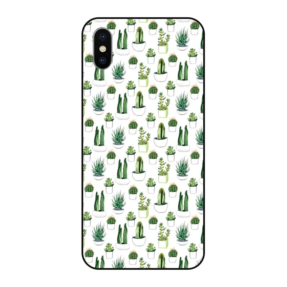 Мягкий чехол для Apple iPhone X Diy из ТПУ с цветным принтом пейзаж половинная цена