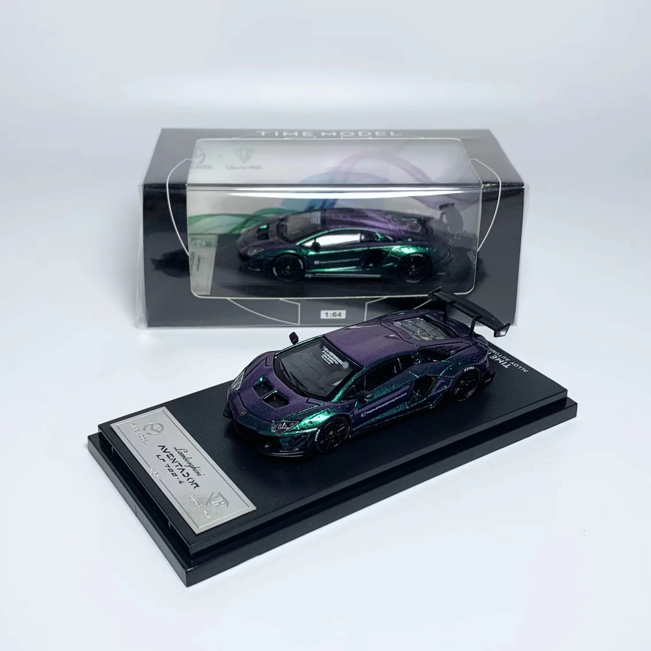

TM 1:64 Lamb~orgin Lp700 Lb Wide Body Alloy Simulation Vehicle Model Car Toys For Children