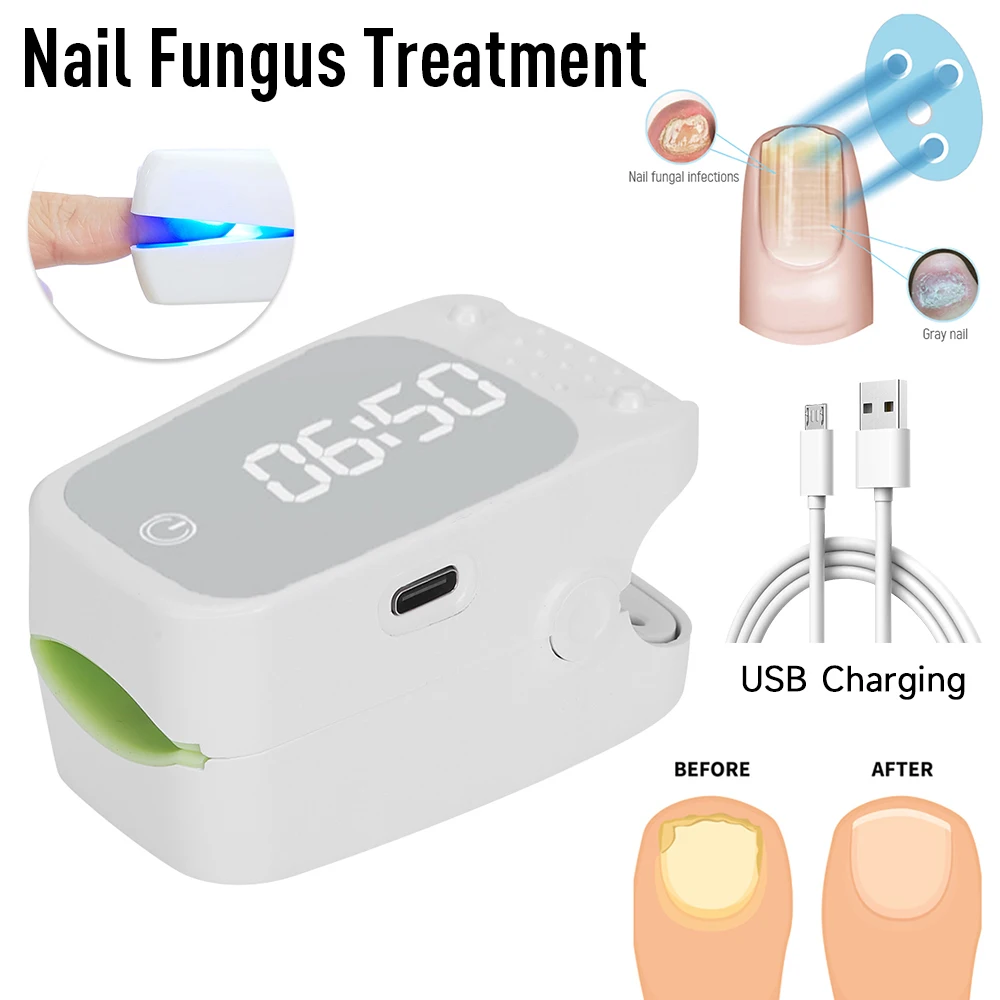 

Nail Fungus Laser Treatment Device USB Charging Fingernails Toenails Onychomycosis Therapy Cure Machine Unisex Foot Care Tools