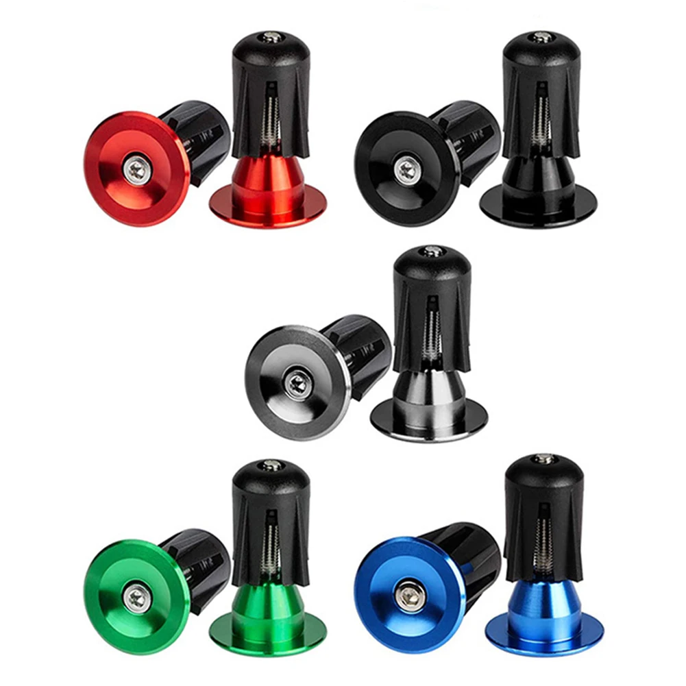 1 пара заглушки для руля велосипеда из алюминиевого сплава |