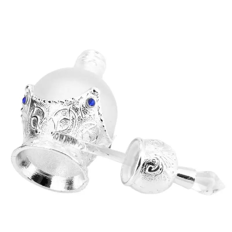 Empty Crystal Perfume Bottle Decorative Fancy Crystal Perfume Decanter Empty Refillable Glass Dropper Bottle Lady Holiday Gift