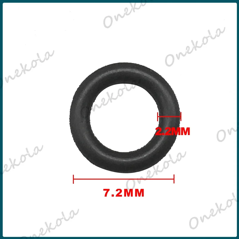 500pieces Fuel injector orings rubber seal 7.2*2.2mm for Honda CR-V 2.0L 06164-PCA 97-02 Acura 06164-P8A
