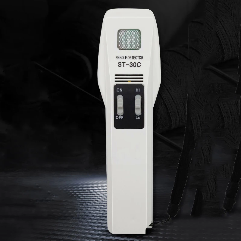 

Hand-Held Metal Detector Needle Detecting Device High Precision Food Safe Tester Needle Scanner ST-30C