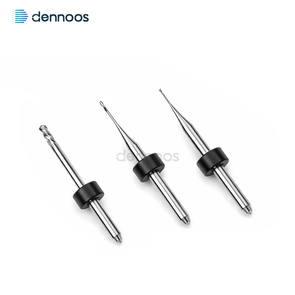 Фото Фрезы Sirona MCX5 с хвостовиком D3 для стеклокерамики/ПММА/металла, зуботехнический инструмент для фрезерования MCX5 №3