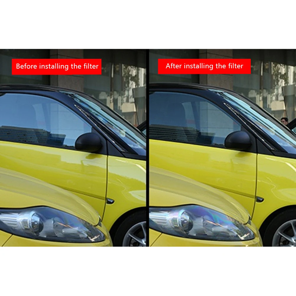 Универсальный портативный Круглый Портативный поляризатор для смартфона Зажим