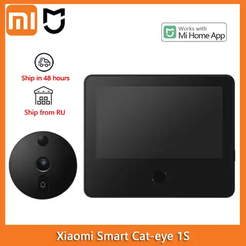 Видеодомофон Xiaomi Smart Home 1S, Wi-Fi, беспроводная камера, видеодомофон, дверной звонок, 1080P HD, инфракрасное ночное видение