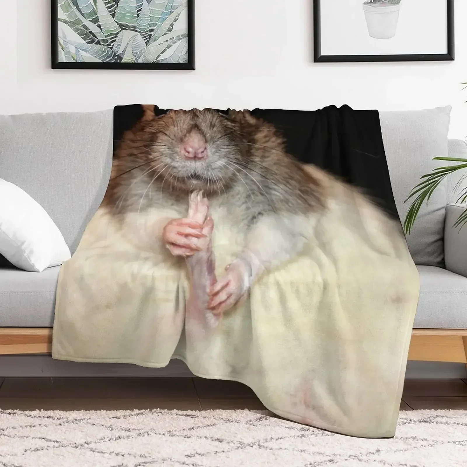 Милое крысовое одеяло декоративное на Хэллоуин одеяла