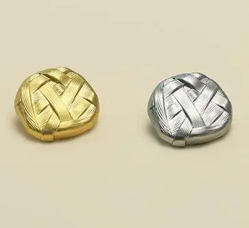 

Рельефные металлические пуговицы, 10 шт./партия, размер: 18 мм/23 мм, модные пуговицы, Женское пальто для костюма, аксессуары для шитья (искусственно)