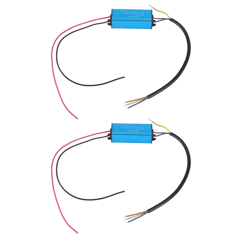 

2X 30W LED Driver Constant Current Driver Power Supply Transformer Waterproof