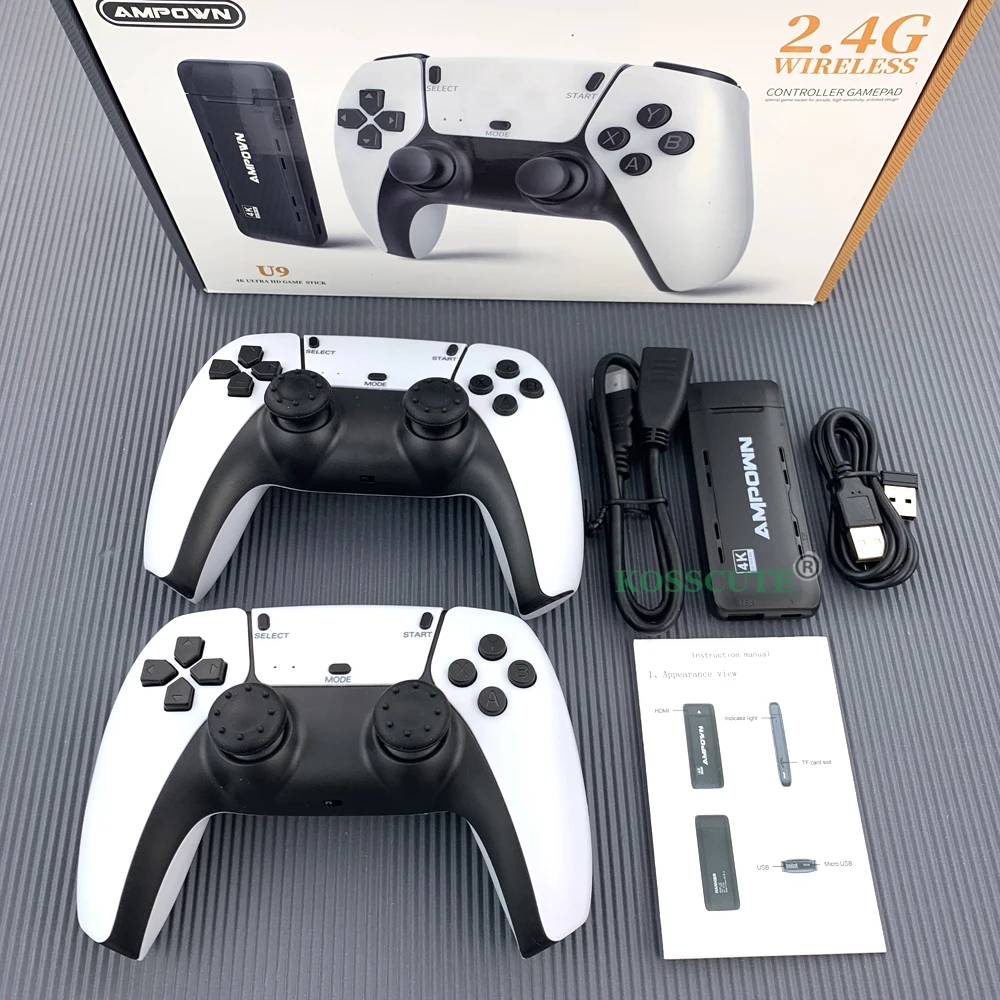 

Консоль игровая Беспроводная для PS5, 64 ГБ, 10000 + игр