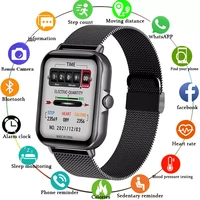 2022 new bluetooth answer call smart watch men full touch dial call fitness tracker ip67 waterproof smartwatch men women box