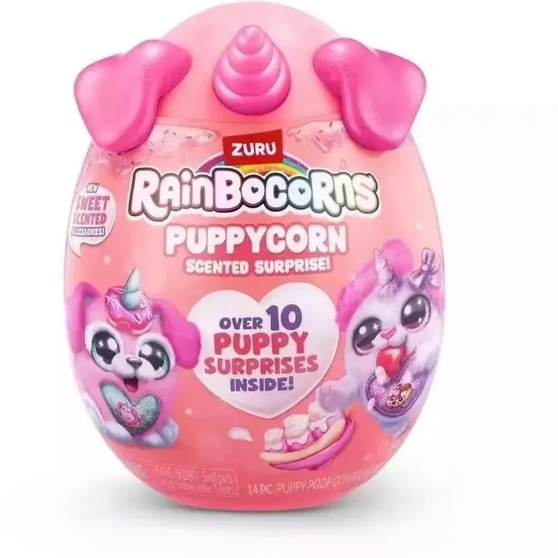 ZURU Rainbocorns Puppycorn Series 2 Мини-плюшевая Игрушка-сюрприз С Яйцом Идеальный Подарок Для