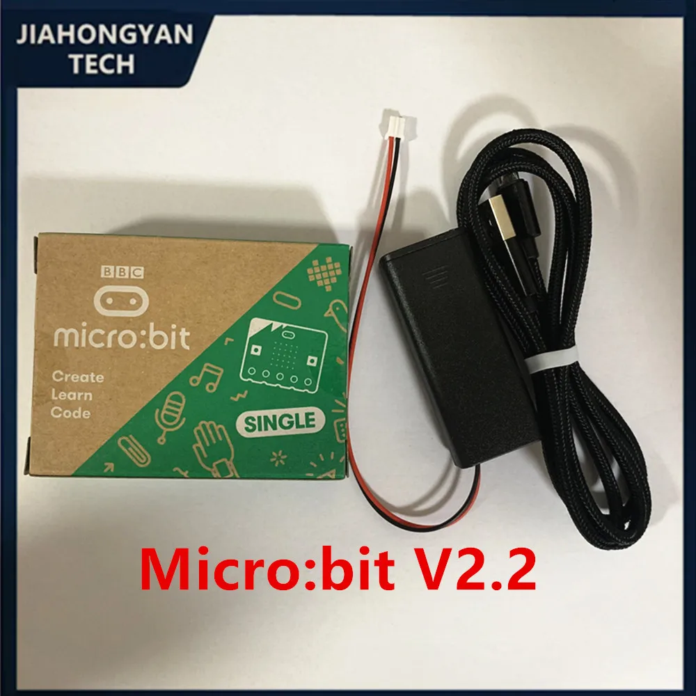 Фото Оригинальная плата разработки BBC Microbit V2 Micro:bit V2.2 Графическое программирование BBC micro:bit Learn Python №1