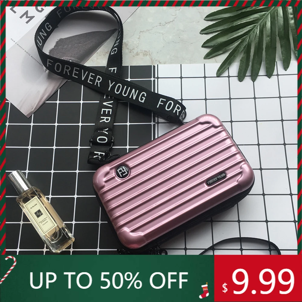 

AIOSC For Women Bags Luxury Handbags Designer Fashion Small Luggage Bag Women Famous Brand Clutch Bag Top-handle Female Tote