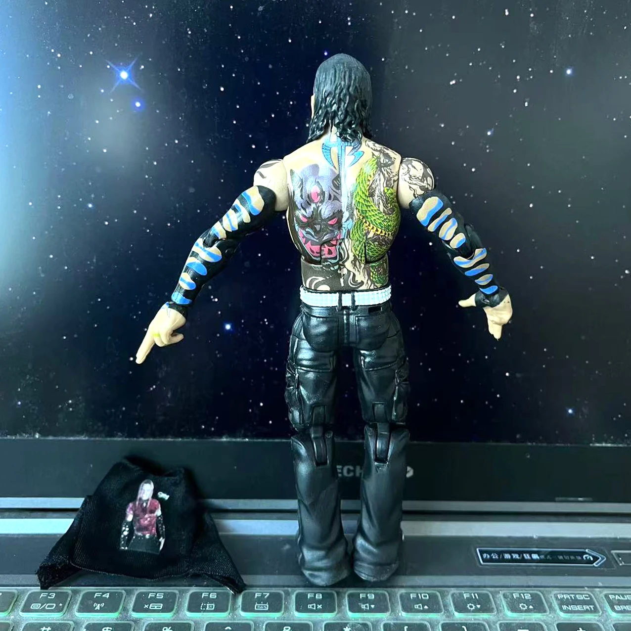 Фото WWE AEW WWE Raew Jeff Hardy Фигурка Борцовская фигурка Дисплей Коллекция Фестивальный подарок №3