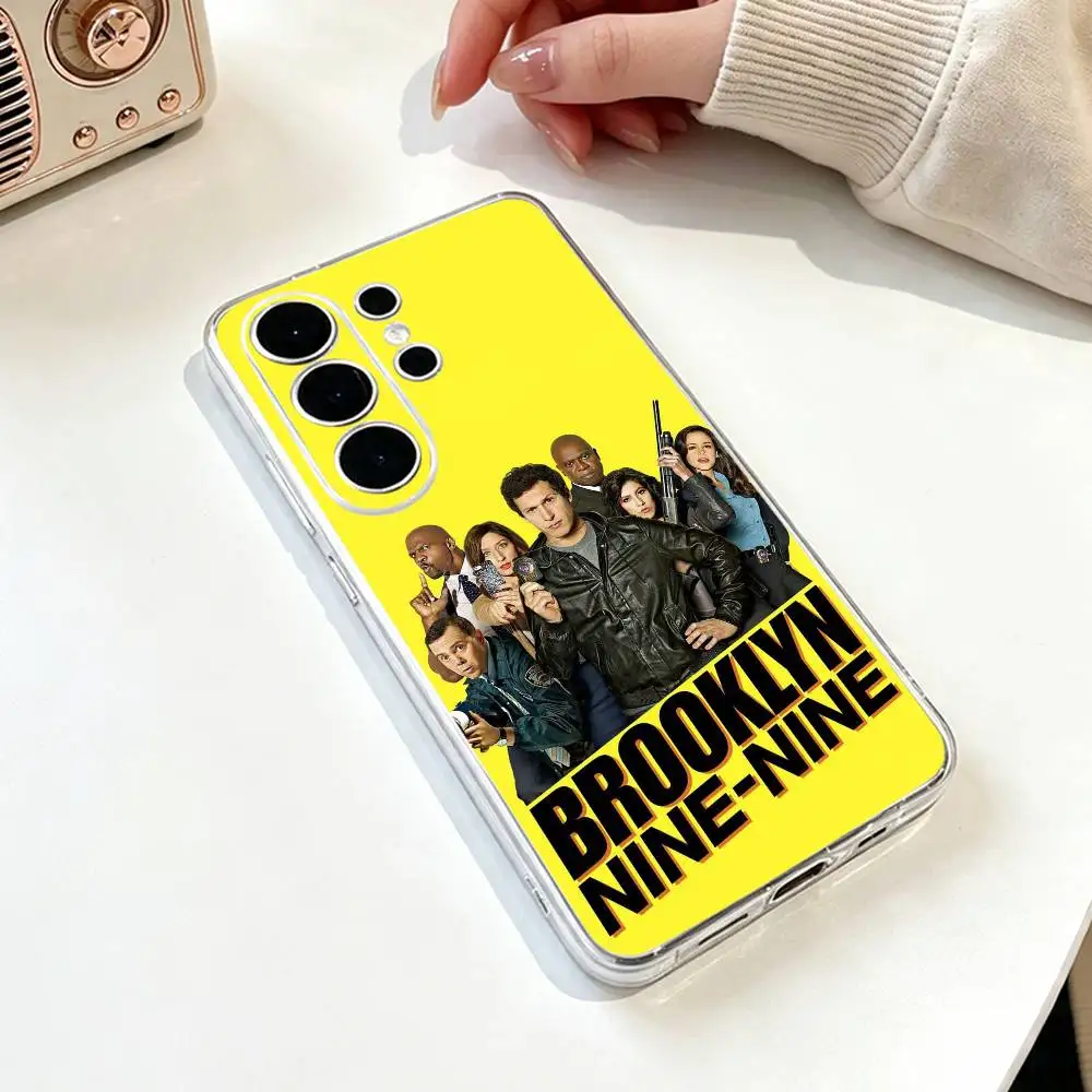 Фото Чехол для телефона B-Brooklyn-n Nine-Nine-e 99, прозрачный силиконовый мягкий чехол для Samsung S25, S24, S21, S22, S23, S30, Ultra, S20, Plus, Fe №4