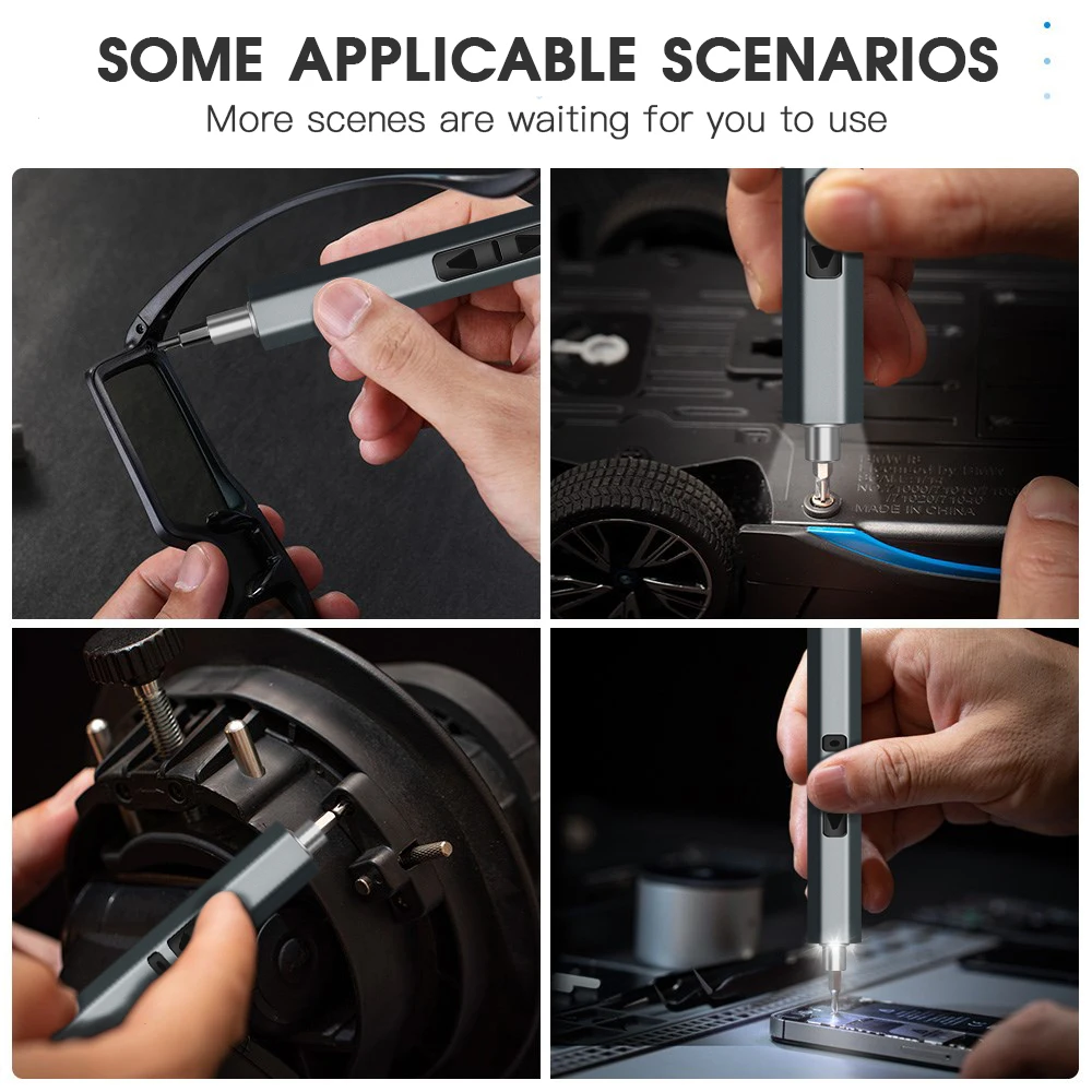 Набор электрических отверток KEITHERN 12/39/50 В 1 с точными насадками, перезаряжаемым аккумулятором, магнитным комплектом для ремонта домашнего оборудования и инструментом мощности.