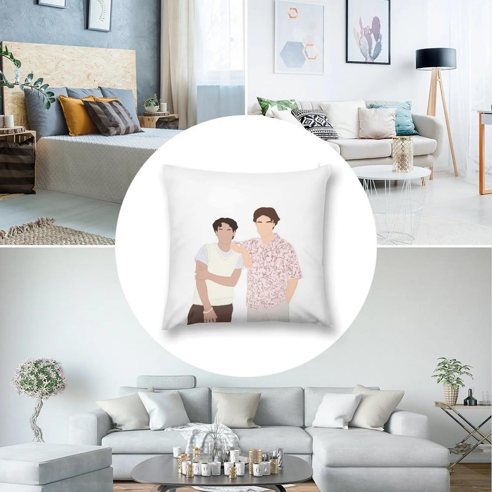 Edvin Ryding и Омар рудберг искусство наволочки для подушек декоративная наволочка