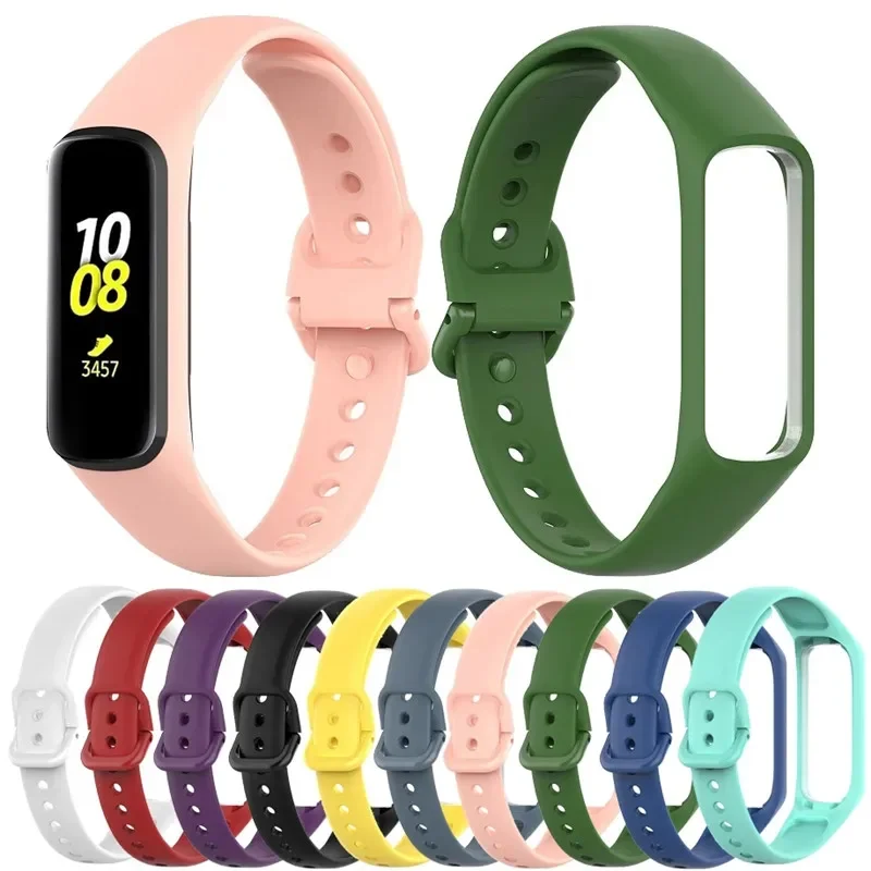 Фото Силиконовый ремешок для Samsung Galaxy Fit E R375, сменный спортивный умный браслет для Galaxy Fit E, умные часы Correa №2