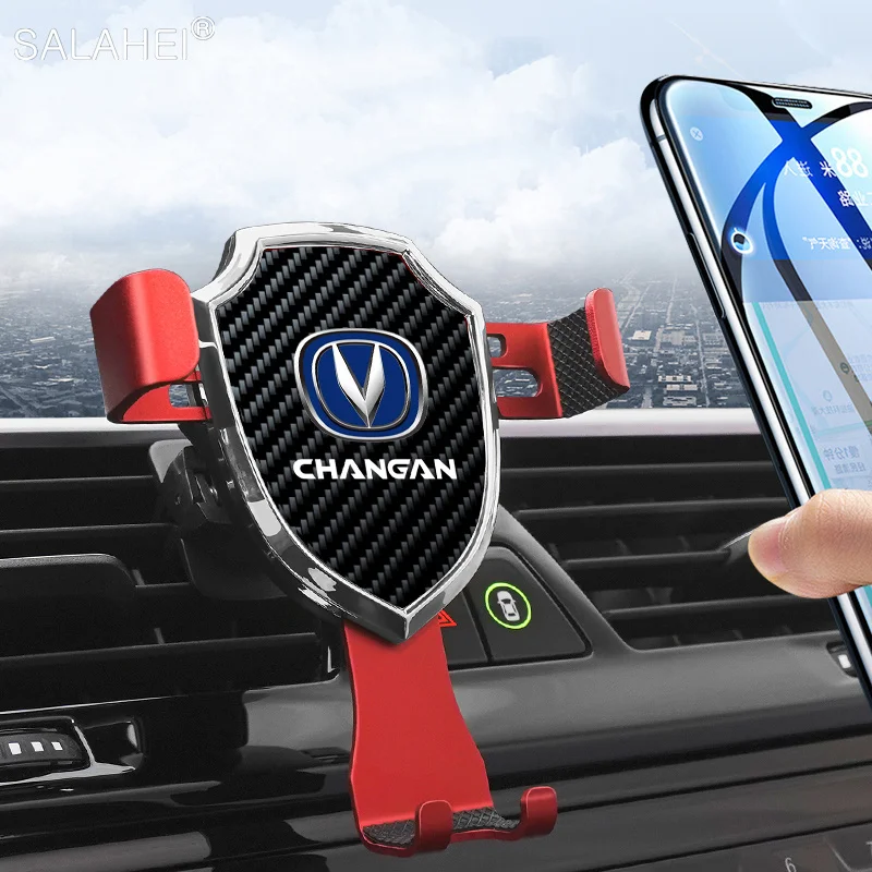 

New Car Mobile Phone Holder Air Outlet Clip Mount Stand GPS Navigation Gravity Bracket For Changan CS35 CS75 CS85 CS95 CS15 CS55