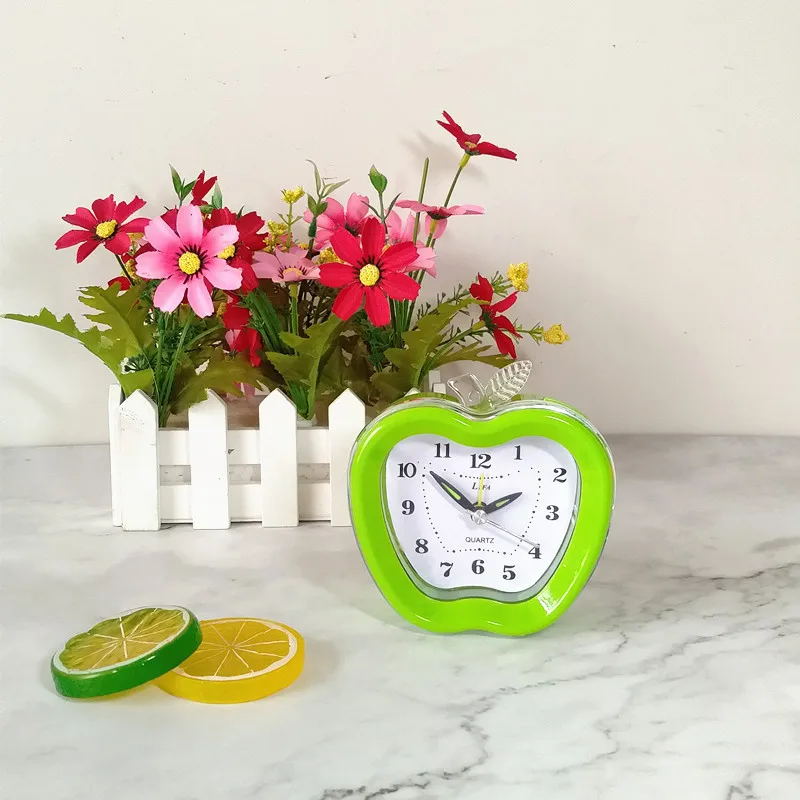 

Radios Household Products Desktop Digital Clock Desk Small Fashion Decoration Bed Room Decor Alarm Clock Bedside Table Desks