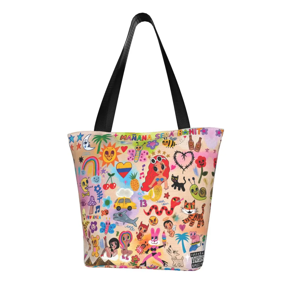 Модная Сумка-тоут Karol G для покупок унисекс